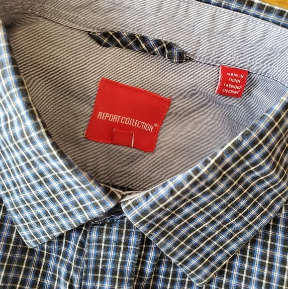 Report Collection Mens Button Down - Picture 7 of 9